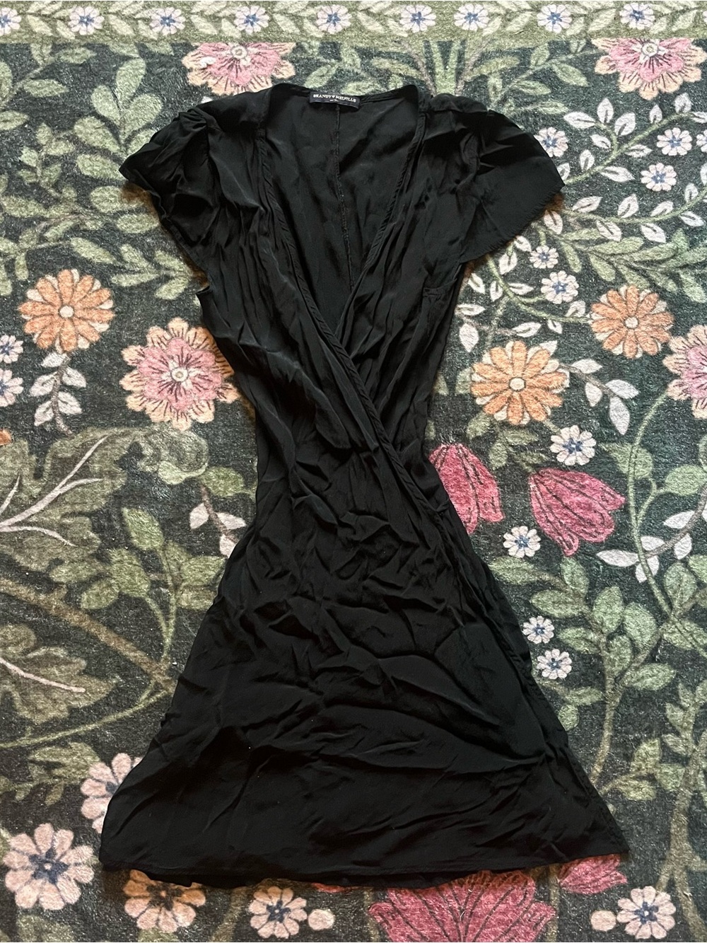 🌷 Adjustable Silk Blend Midi Dress 🌷